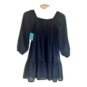 Market & Spruce Navy Kids Formal Dress